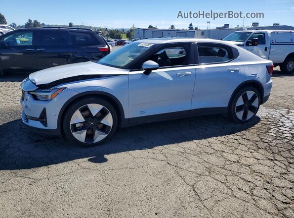 YSMED3KA2PL114337 2023 POLESTAR 2 Gray წინა მარცხენა ხედი სამი მეოთხედიდან