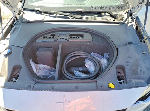 YSMED3KA2PL114337 2023 POLESTAR 2 Gray უკანა სალონის ხედი