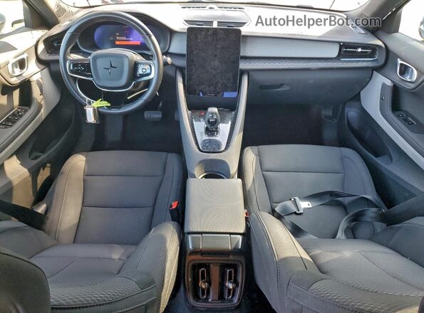 YSMED3KA2PL161691 2023 POLESTAR 2 Gray Առջևի վահանակի տեսք