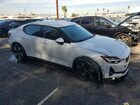 2023 Polestar 2 Gray vin: YSMED3KA2PL161691 Damage: Right Frt. Fender Cladding, Misaligned, Repair Required