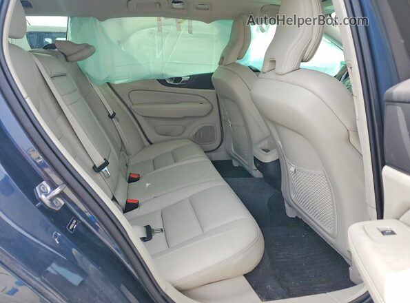 YV1102EK6L2357650 2020 VOLVO V60 Blue Вид задніх сидінь