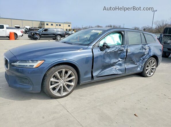 YV1102EK6L2357650 2020 VOLVO V60 Blue Передня ліва чверть