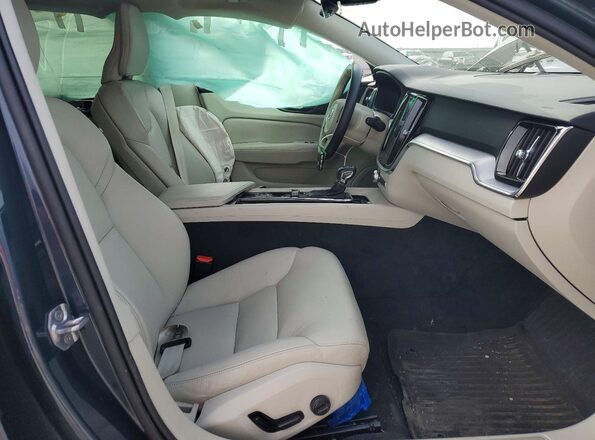 YV1102EK6L2357650 2020 VOLVO V60 Blue Вид салону спереду