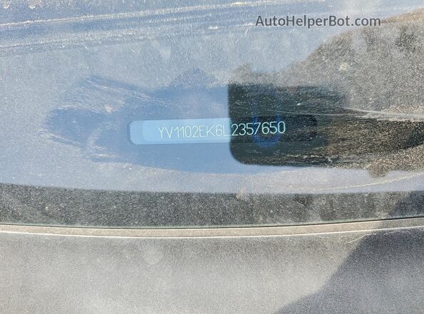 YV1102EK6L2357650 2020 VOLVO V60 Blue Вид підкапотного простору