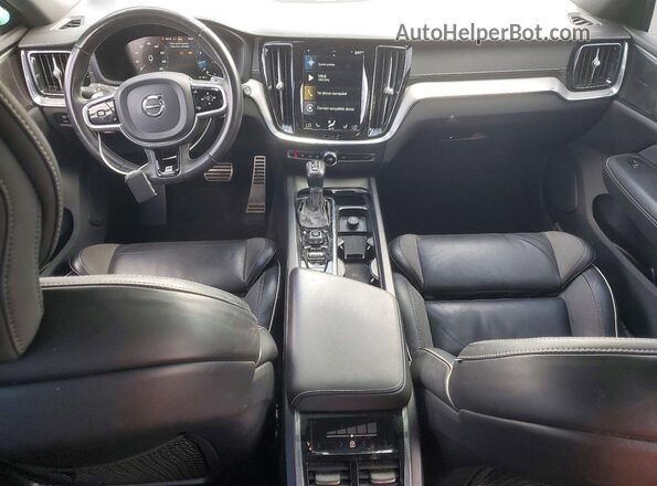 YV1102EM7L2393851 2020 VOLVO V60 Black Dashboard view
