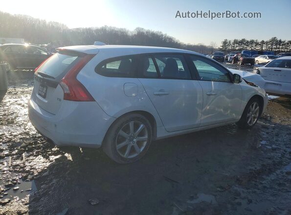 YV140MEJ6H1352686 2017 VOLVO V60 Белый Задняя правая четверть