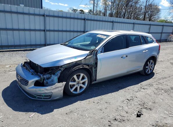 YV140MEK4G1291863 2016 VOLVO V60 Серебряный Передняя левая четверть