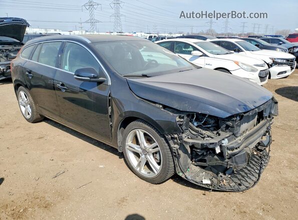 YV140MEK5H1333846 2017 VOLVO V60 Синий Передняя правая четверть