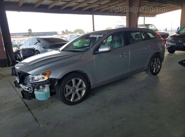YV140MEK6G1304872 2016 VOLVO V60 Серебряный Передняя левая четверть