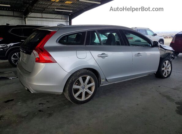 YV140MEK6G1304872 2016 VOLVO V60 Серебряный Задняя правая четверть