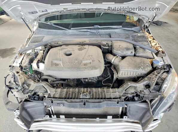 YV140MEK6G1304872 2016 VOLVO V60 Серебряный Вид задней части салона