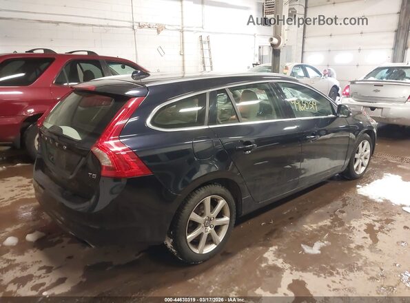 YV140MEKXG1302669 2016 VOLVO V60 Синий Задняя правая четверть