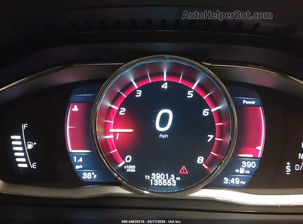 YV140MEKXG1302669 2016 VOLVO V60 Синий Вид задних сидений