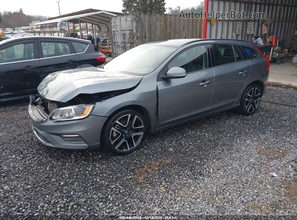 YV140MEL3J2379085 2018 VOLVO V60 Синий Передняя левая четверть