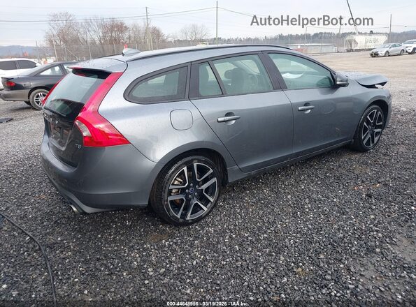 YV140MEL3J2379085 2018 VOLVO V60 Синий Задняя правая четверть