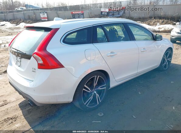 YV149MSS3H1333984 2017 VOLVO V60 White Tył prawy