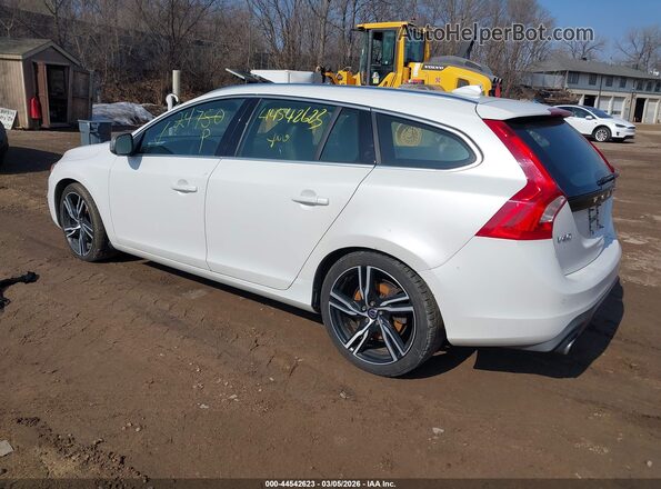 YV149MSS3H1333984 2017 VOLVO V60 White Tył lewy