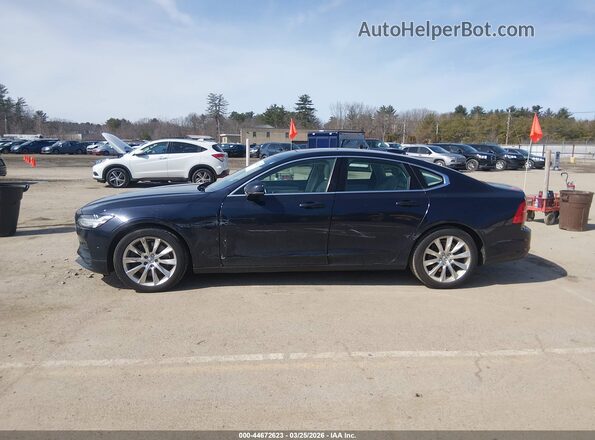 YV1A22MK1H1004516 2017 VOLVO S90 Синий Вид задней части салона