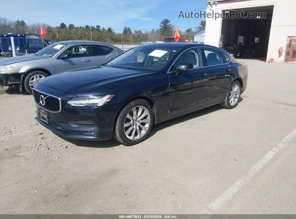 YV1A22MK1H1004516 2017 VOLVO S90 Синий Передняя левая четверть