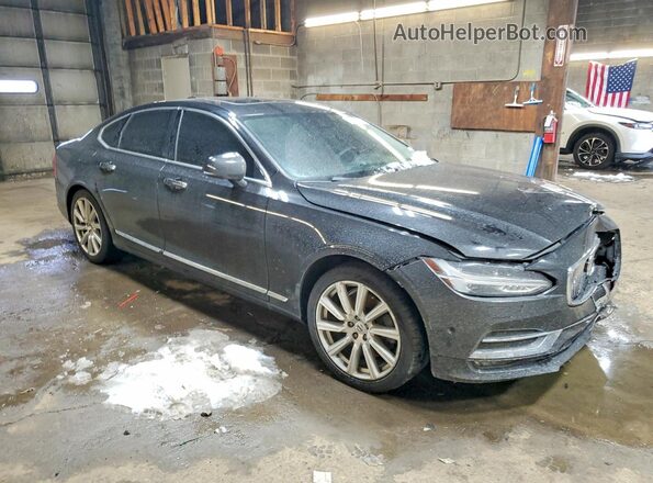 YV1A22ML2H1017753 2017 VOLVO S90 Black Przód prawy