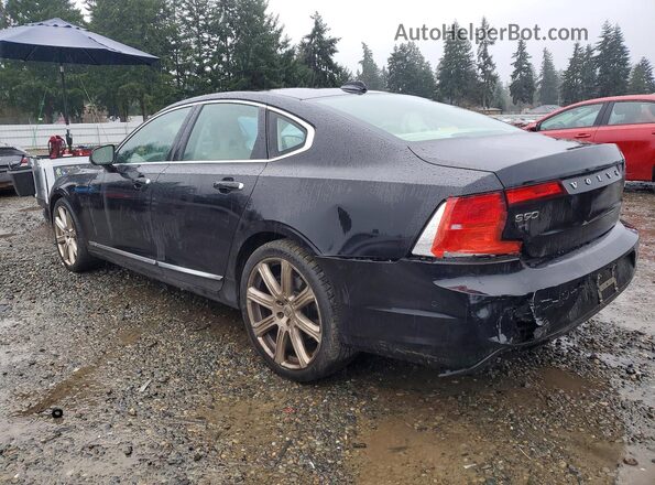 YV1A22ML5H1001644 2017 VOLVO S90 Black უკანა მარცხენა