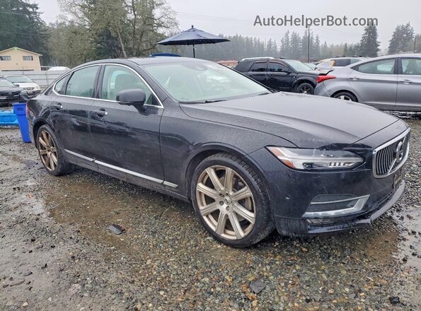 YV1A22ML5H1001644 2017 VOLVO S90 Black წინა მარჯვენა