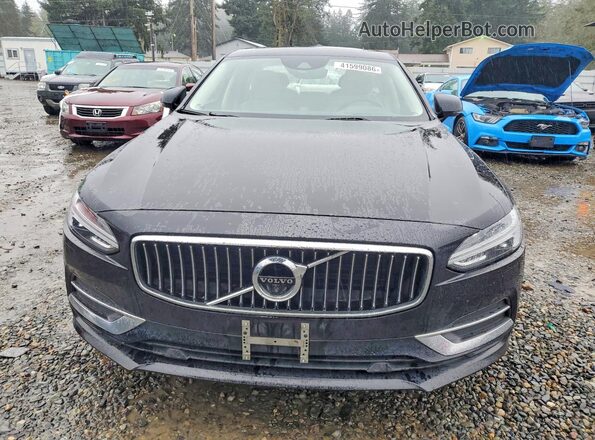YV1A22ML5H1001644 2017 VOLVO S90 Black წინა ხედი