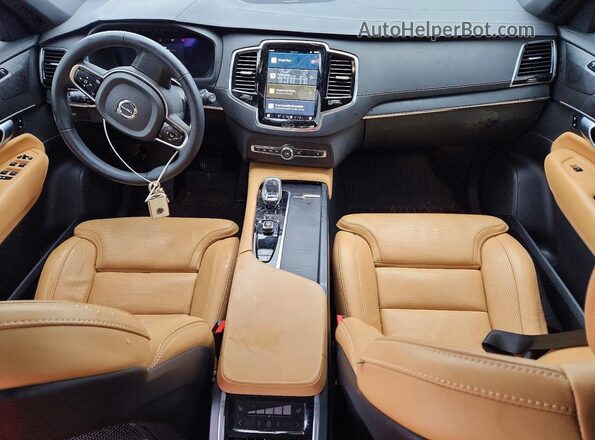 YV4062PA7P1948664 2023 VOLVO XC90 White Вид панелі приладів