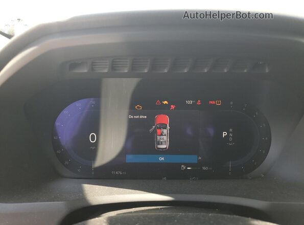 YV4062PE2S1303139 2025 VOLVO XC90 White Widok zestawu wskaźników