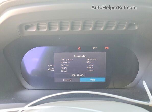 YV4062PF3R1237056 2024 VOLVO XC90 Белый Вид щитка приборов
