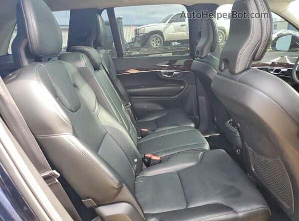 YV4102CK2K1426991 2019 VOLVO XC90 Black უკანა სალონის ხედი
