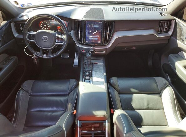 YV4102DM2L1508074 2020 VOLVO XC60 Черный Вид панели приборов