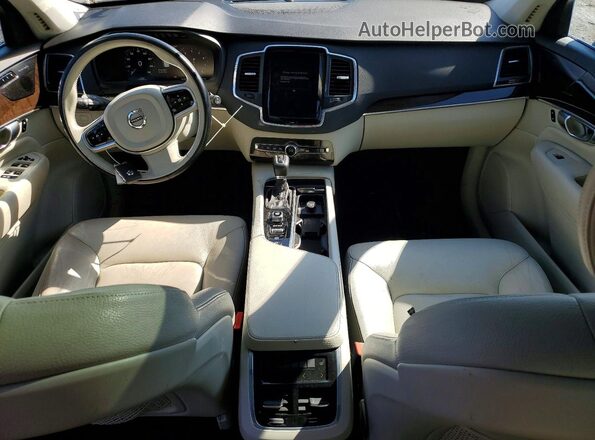 YV4102PK2K1427388 2019 VOLVO XC90 Black წინა პანელის ხედი