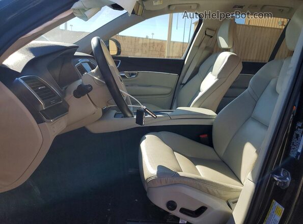 YV4102PK5L1601472 2020 VOLVO XC90 Черный Вид салона спереди