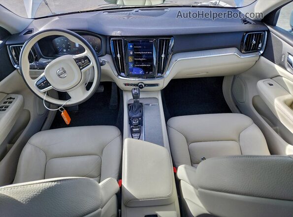 YV4102WK0M1077960 2021 VOLVO V60 White Вид панелі приладів