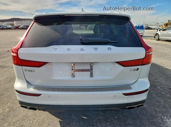 YV4102WK0M1077960 2021 VOLVO V60 White Вид ззаду