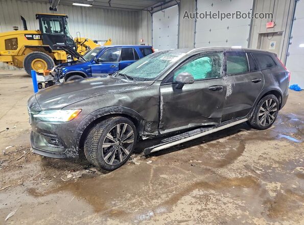 YV4102WK1L1040401 2020 VOLVO V60 Charcoal Vista tres cuartos delantera izquierda