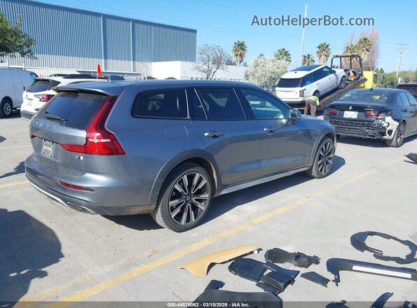 YV4102WK5L1033452 2020 VOLVO V60 CROSS COUNTRY Gray Trasero derecho