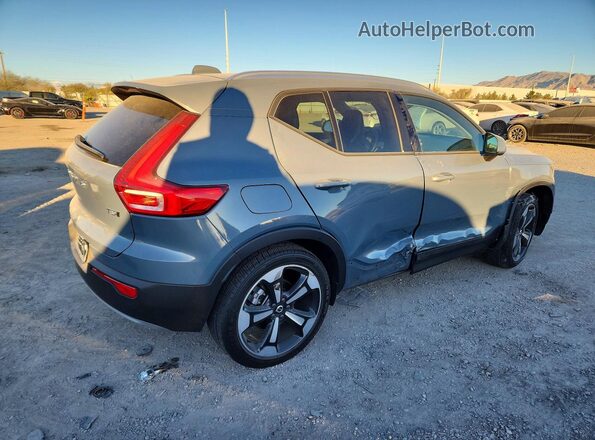 YV4162UK3M2450792 2021 VOLVO XC40 Gray Rear right