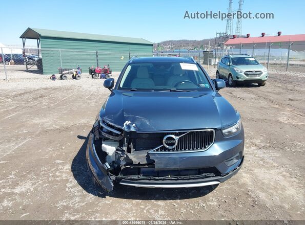 YV4162UKXM2396438 2021 VOLVO XC40 Blue Вид щитка приладів