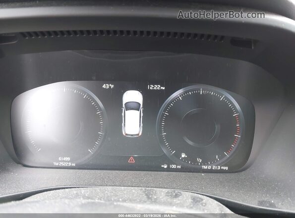 YV4162UM4N2648977 2022 VOLVO XC40 Серый Вид задних сидений