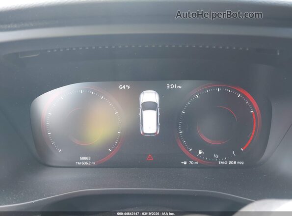 YV4162UM5L2321260 2020 VOLVO XC40 Blue Vista de los asientos traseros