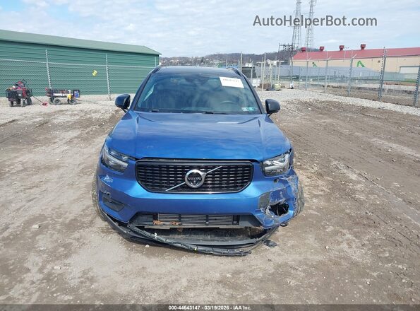 YV4162UM5L2321260 2020 VOLVO XC40 Blue Vista del cuadro de instrumentos