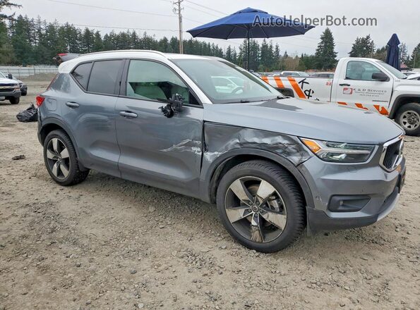 YV4162XZ3K2004888 2019 VOLVO XC40 Серый Передняя правая четверть