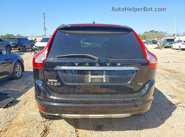 YV440MDKXG2893570 2016 VOLVO XC60 Black Вид ззаду