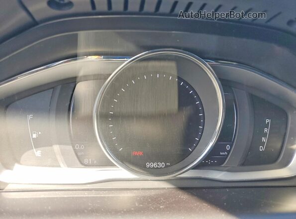 YV440MDKXG2893570 2016 VOLVO XC60 Black Вид щитка приладів