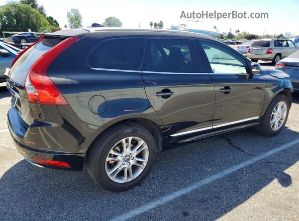 YV440MDKXG2901229 2016 VOLVO XC60 Black Задня права чверть