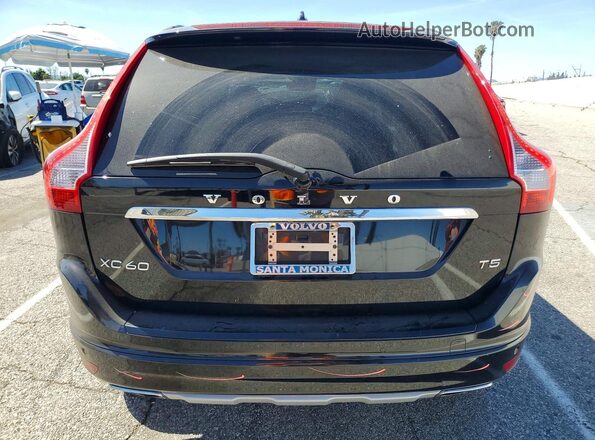 YV440MDKXG2901229 2016 VOLVO XC60 Black Вид ззаду