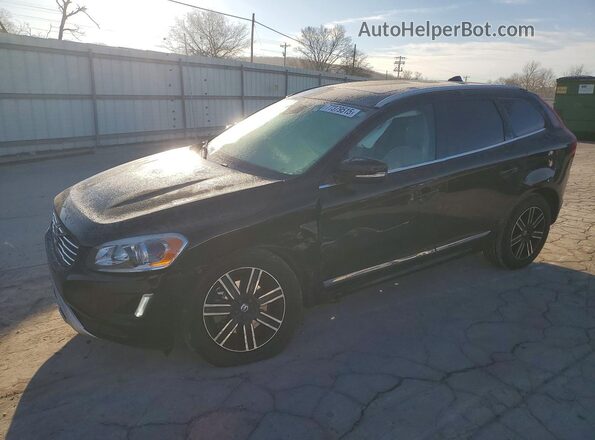 YV440MRR2H2147377 2017 VOLVO XC60 Черный Передняя левая четверть