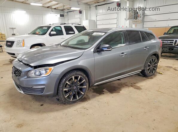 YV440MWK2H1029276 2017 VOLVO V60 Серый Передняя левая четверть